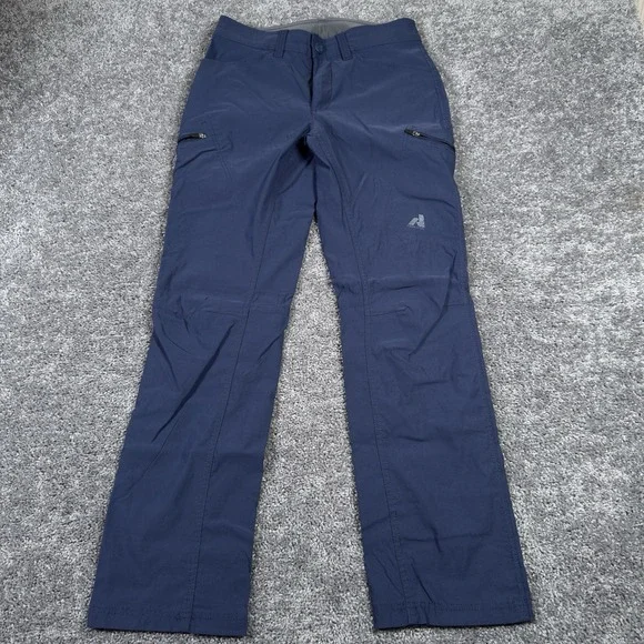 Eddie Bauer First Ascent Guide Pro Pants Men's 30x31* Blue Performance Hiking - Picture 2 of 12